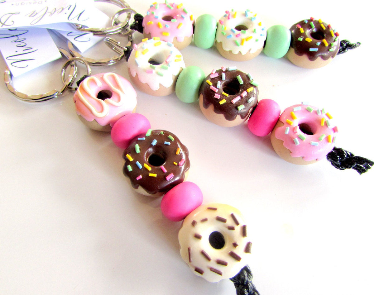Doughnut Keyring – Ginger Mint Collection